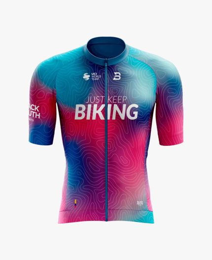 JERSEY DE CICLISMO MAPA DEGRADADO UNISEX