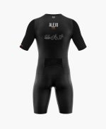 TRAJE DE TRIATLON NEGRO UNISEX - Image 2