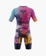 TRAJE DE TRIATLON CARIBE NEGRO UNISEX - Image 3